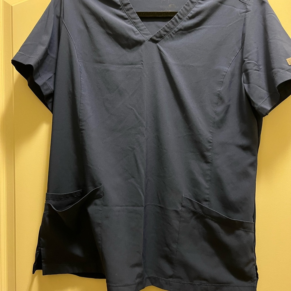Epic Women’s Navy Blue Scrub Top